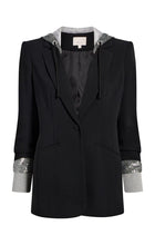 Cinq A Sept Sequin Hooded Khloe Jacket