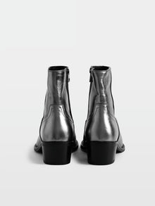 ZADIG & Voltaire Tex Low Vintage Metal Boots