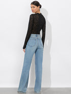 Alice and Olivia Taeyn Lace Bodysuit
