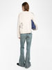Zadig and Voltaire Markuz WS West Graph Cashmere Heart Sweater