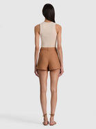 Alice and Olivia Blaire Pleated Short