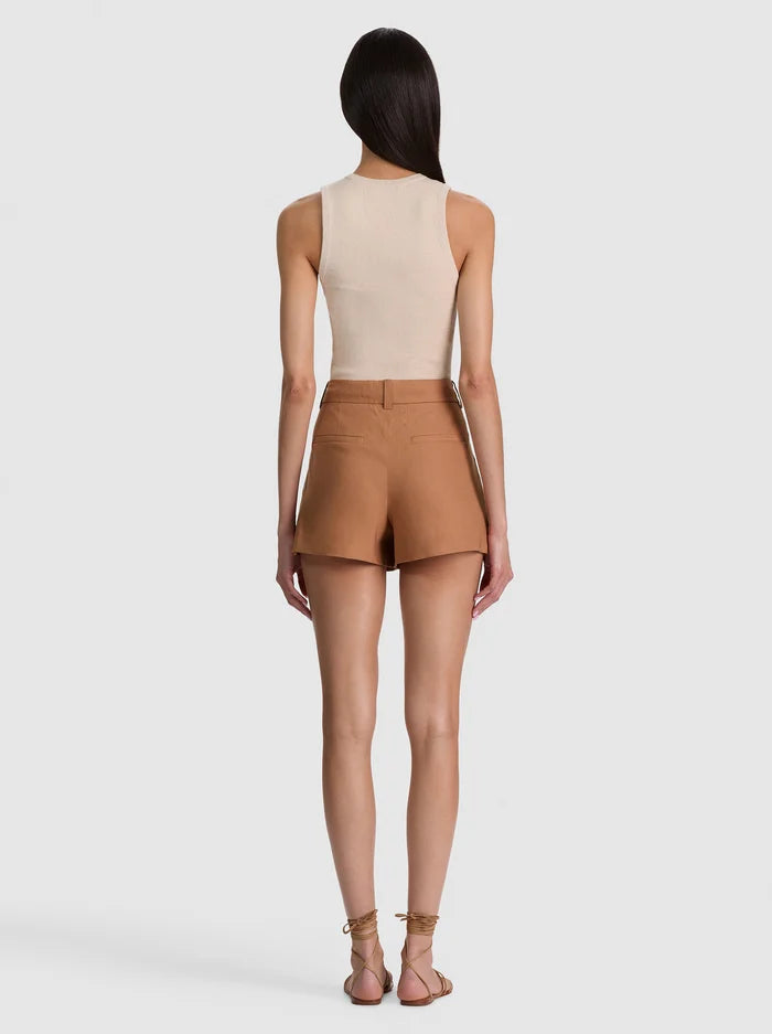 Alice and Olivia Blaire Pleated Short