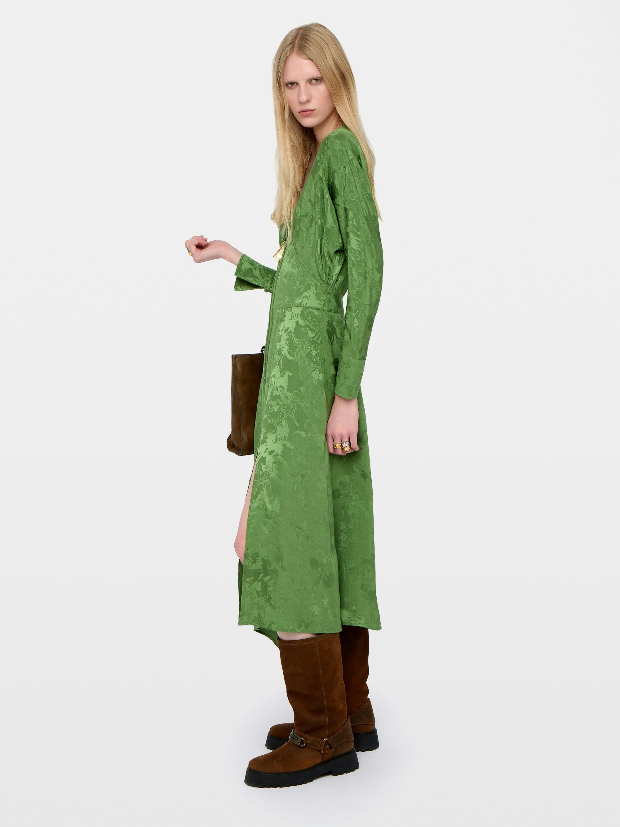 Zadig and Voltaire Rouna Silk Dress