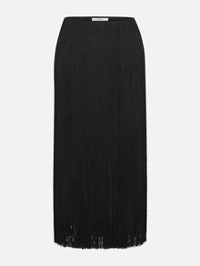 Frame The Fringe Midi Skirt