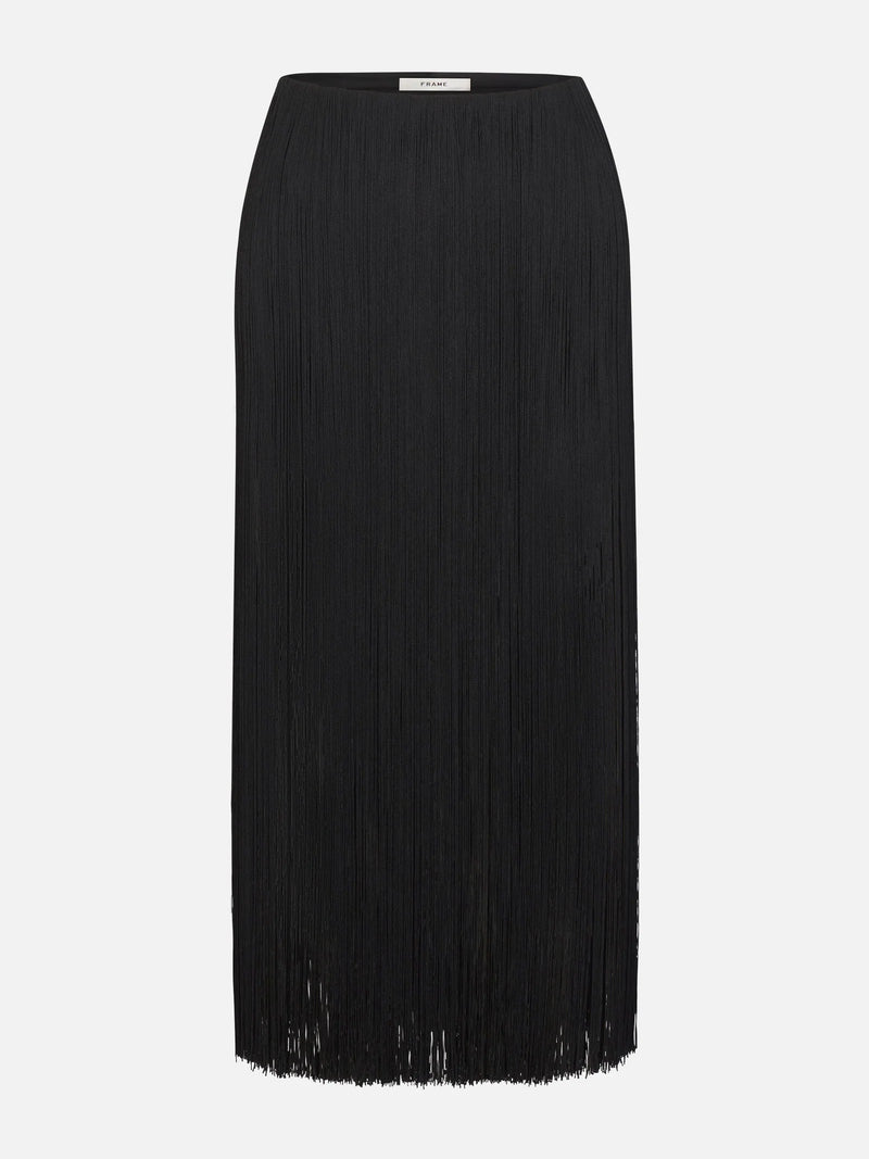 Frame The Fringe Midi Skirt