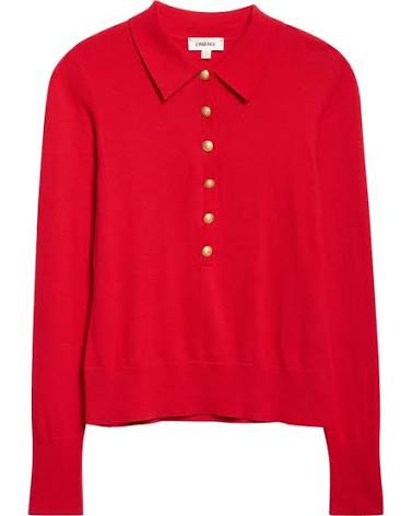 L’ Agence Sterling Collar Sweater
