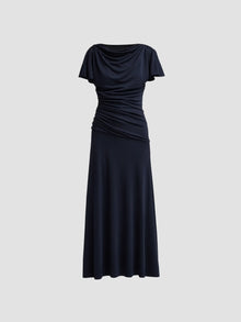 Cinq A Sept Avielle Draped Midi Dress