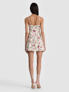 Alice and Olivia Julia Scoop Neck Mini Dress