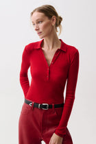 Pistola Elise Polo Henley Shirt