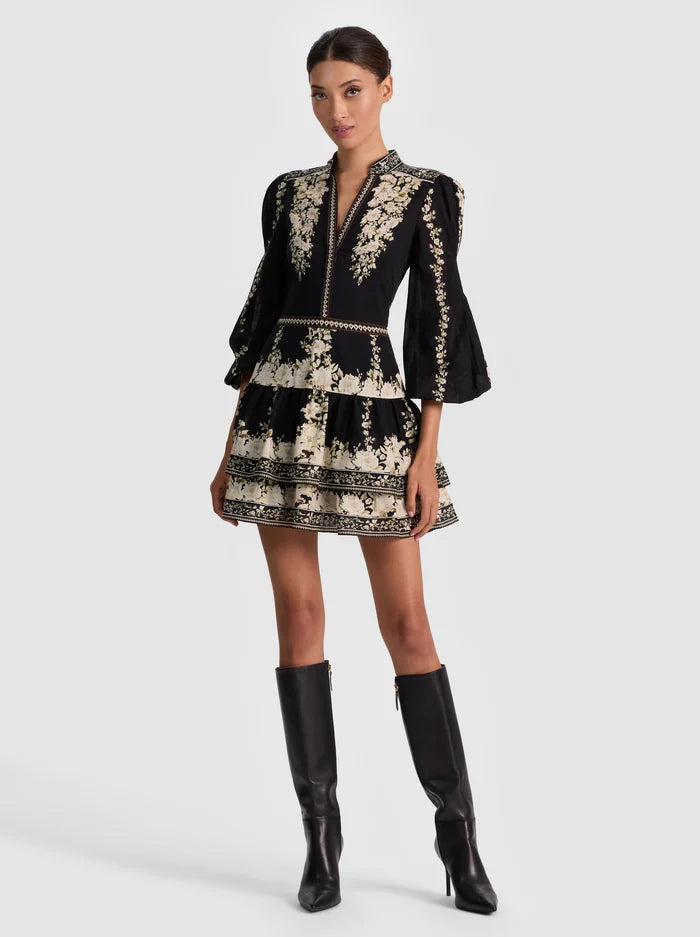 Alice and Olivia Valencia Mini Dress