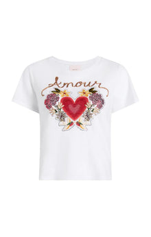 Cinq A Sept Western Amour Shrunken Tee