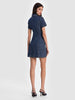 Alice and Olivia Jamie Collared Denim Mini Dress