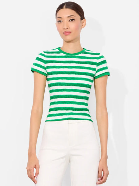 Alice and Olivia Tess Crew Neck Tee