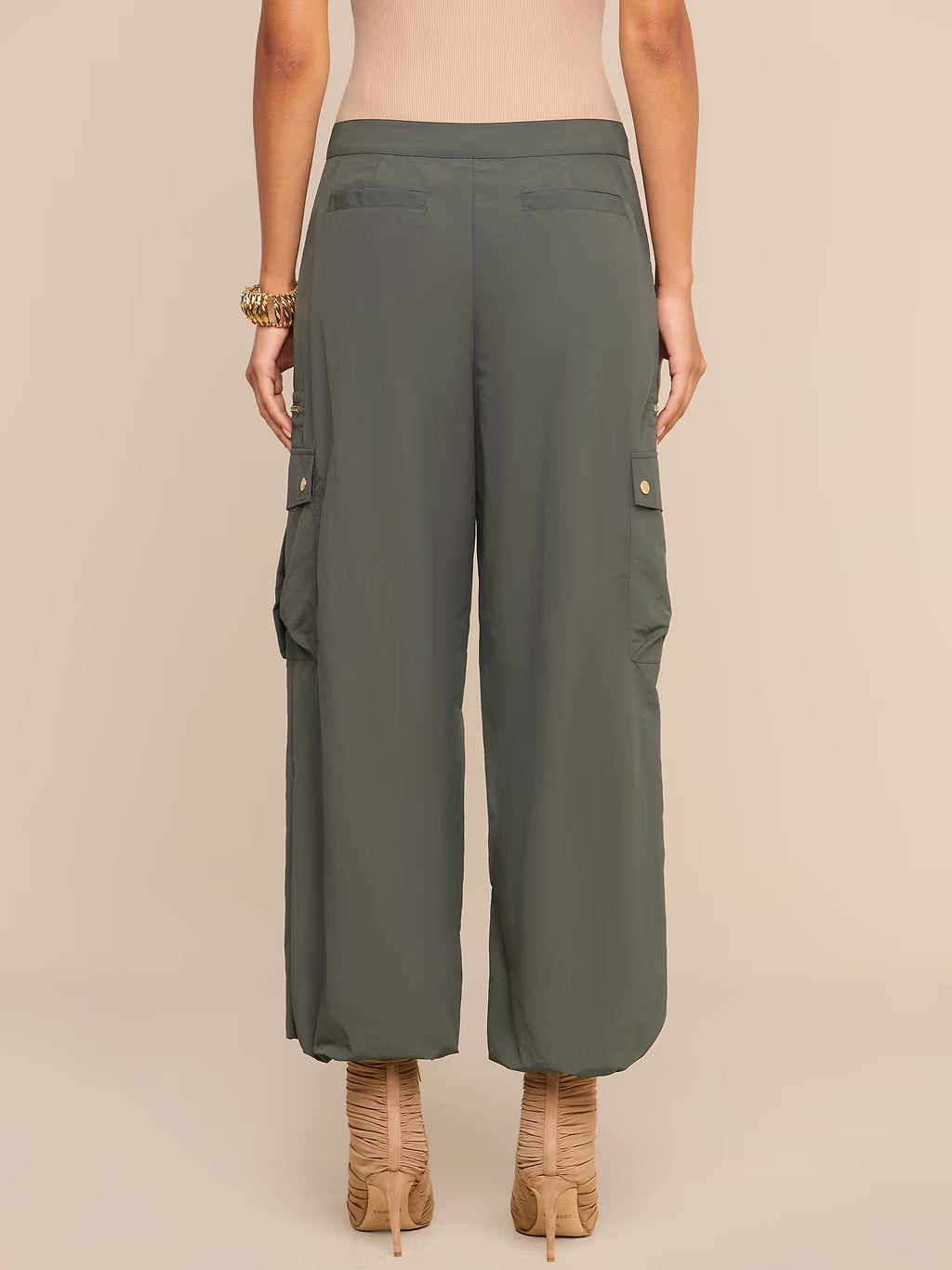 L’ Agence Greer Cargo Nylon Jogger Pant