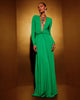 Ramy Brook Martini Jersey Plunging Gown