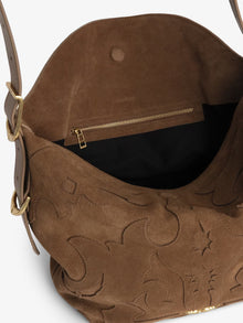 Zadig and Voltaire Jane Western Suede Bag