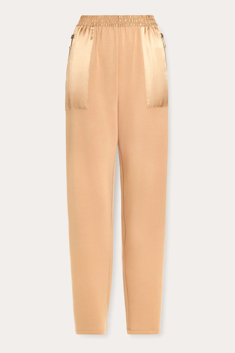 Ramy Brook Frances Satin Knit Jogger