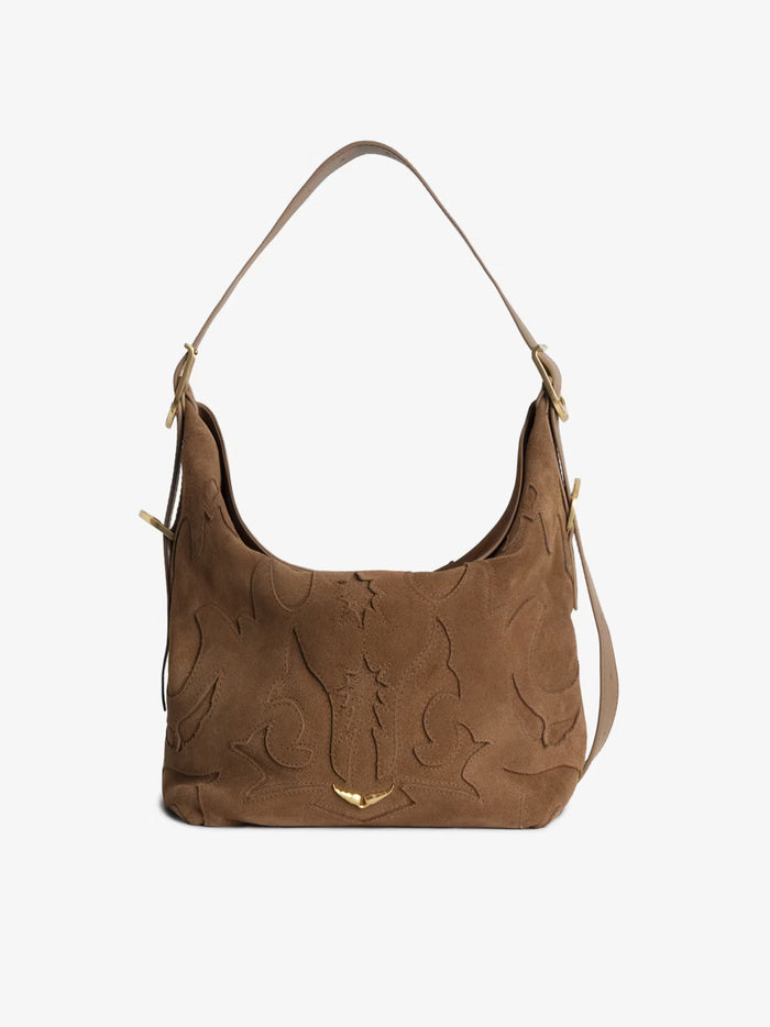Zadig and Voltaire Jane Western Suede Bag