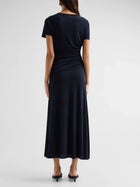 Cinq A Sept Avielle Draped Midi Dress