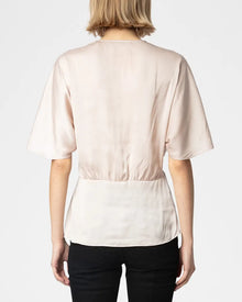Zadig and Voltaire Thodri Satin Button-Front Blouse