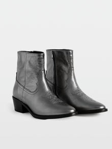 ZADIG & Voltaire Tex Low Vintage Metal Boots