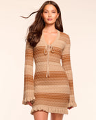 Ramy Brook Mary Wool Blend Mini Dress