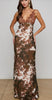 L’Agence Susanna Silk Lace Slip Dress