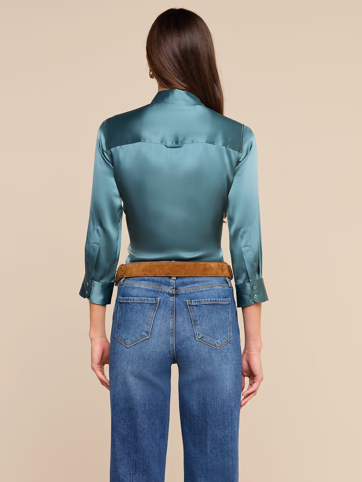 L’ Agence Dani 3/4 Sleeve Blouse