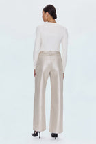 Pistola Tate Bowed Wide Leg Jean