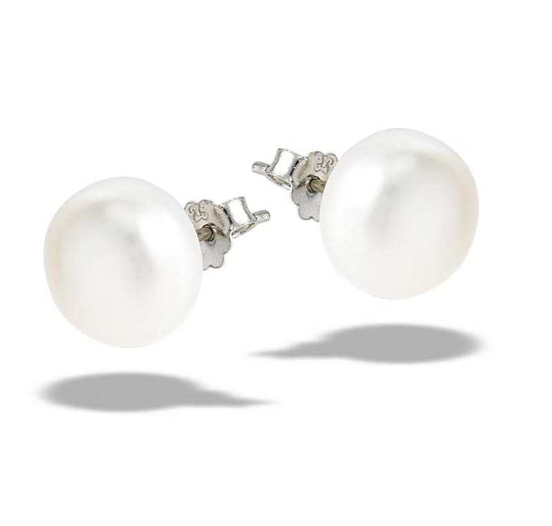 Genesis Jewelry Pearl Stud Earrings