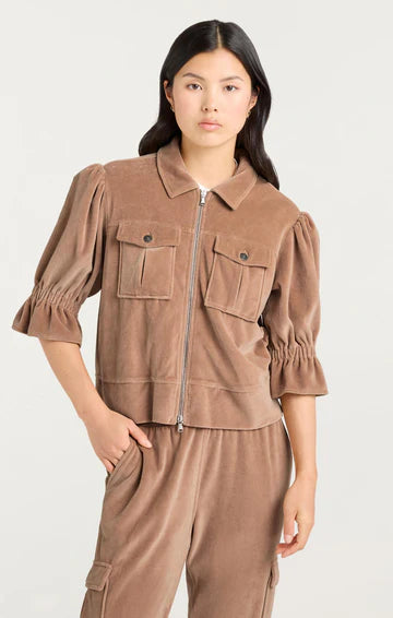 Cinq A Sept Velour Holly Jacket