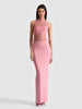 Alice and Olivia Nichol Sleeveless Lace Maxi Dress W/Bandeau