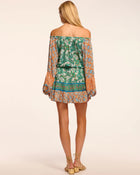 Ramy Brook Claudine Smocked Off-The-Shoulder Mini Dress