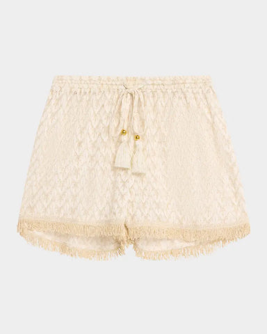 Ramy Brook Mina Zig-Zag Knit Shorts