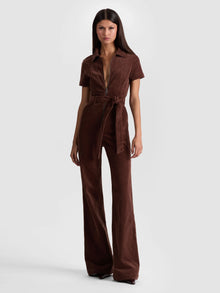 Alice and Olivia Gorgeous Wide Leg Jumpsuit