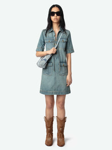 Zadig and Voltaire Record Denim Dress