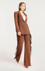 Cinq A Sept Suede Fringe Cheyenne Blazer