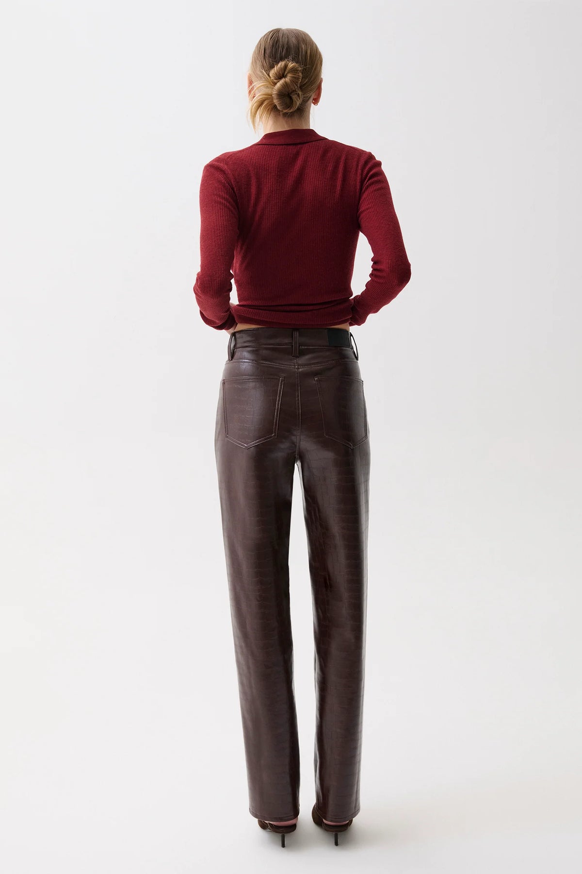 Pistola Cassie Super High Rise Straight Pant