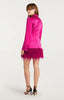 Cinq A Sept Long Sleeve Feather Joel Dress