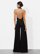 Alice and Olivia Ayanna Cowl Tie  Halter Top