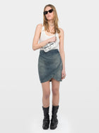 Zadig and Voltaire Julipe Denim Skirt