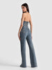 Alice and Olivia Pennie Denim Jumpsuit