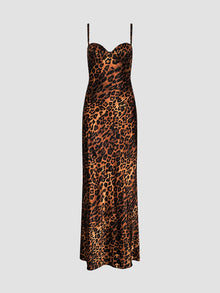 L’ Agence Sayla Bias Cut Maxi Dress