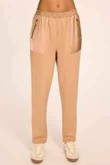 Ramy Brook Frances Satin Knit Jogger