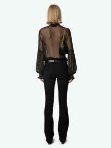 Zadig and Voltaire Tandy Mousseline Sparkle Blouse
