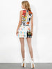 Alice and Olivia Beatles Clyde Shift Dress