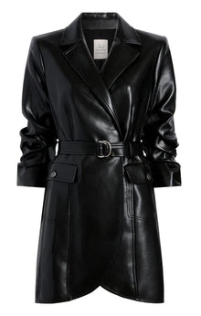 Cinq A Sept Vegan Leather Jenessa Dress