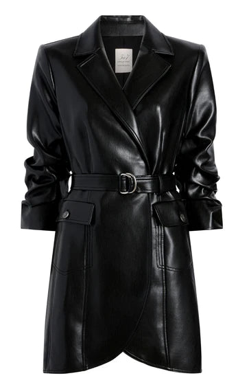 Cinq A Sept Vegan Leather Jenessa Dress