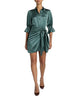 Cinq A Sept Fabbie Silk Mini Shirtdress