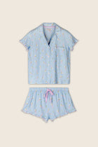 Pj Salvage Olive You Martini Print Short PJ Set